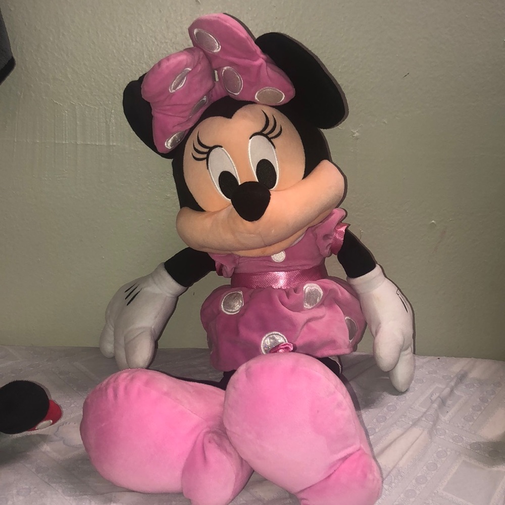 minnie plush large